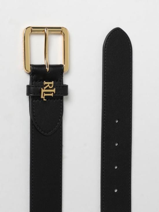 25SS 랄프 로렌 레귤러 벨트 412968765 001 Black