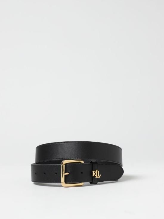 25SS 랄프 로렌 레귤러 벨트 412968765 001 Black