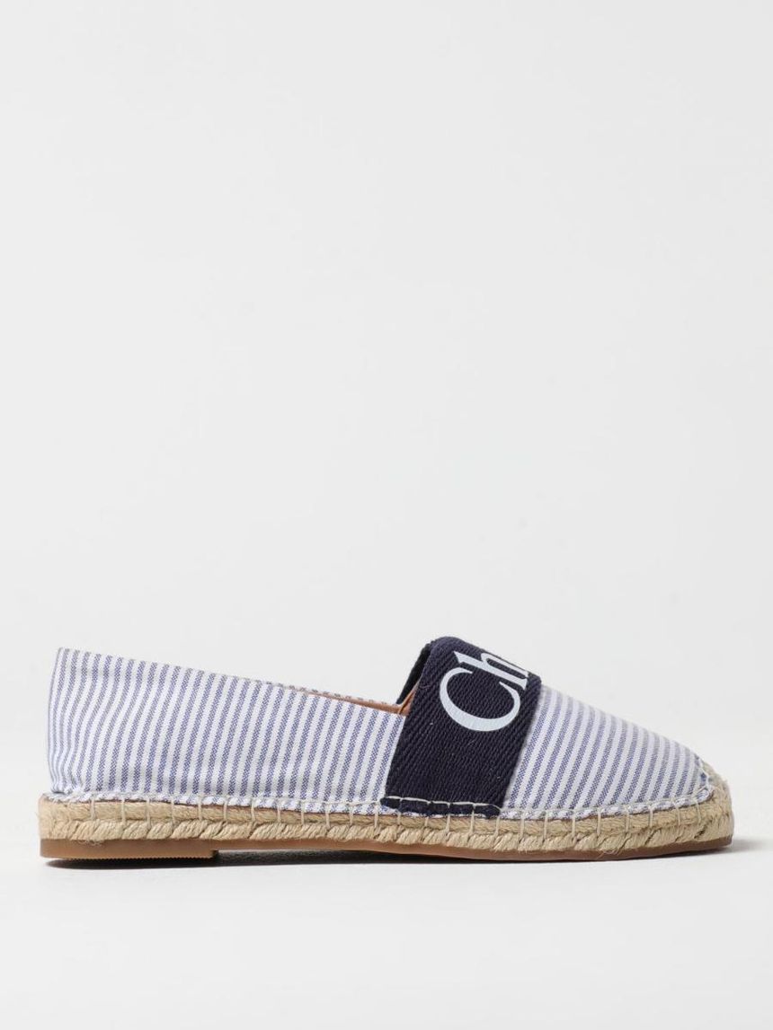 끌로에 Little Girls Shoes Chloe C20511 Blue V21 []