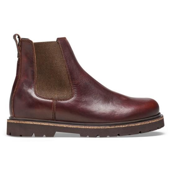 버켄스탁 부츠 HIGHWOOD SLIP ON 1025718 CHOCOLATE