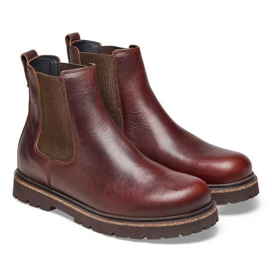 버켄스탁 부츠 HIGHWOOD SLIP ON 1025718 CHOCOLATE