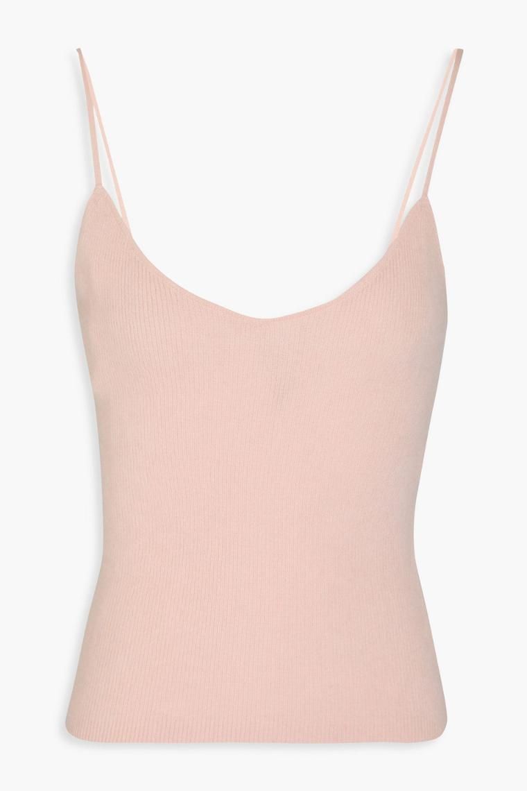 NAADAM Ribbed cashmere camisole 46376663162856075