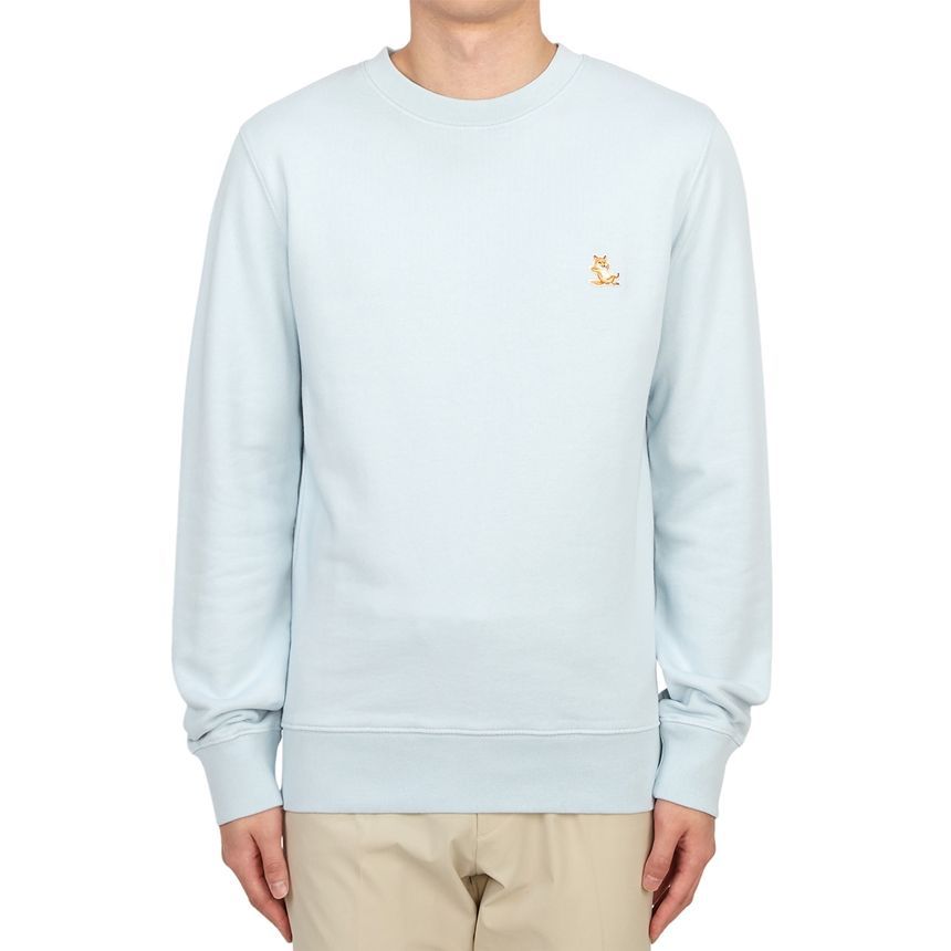 【送料&関税込】Maison KitsunAC surfing Fox Sweatshirt Maison Kitsune Chillex Fox Men's Sweatshirt LM00303KM0001