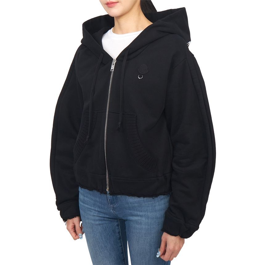 ★MONCLER × Willow Smith★レザー ボンバージャケット ☆MONCLER × Willow Smith☆レザー ボンバージャケット