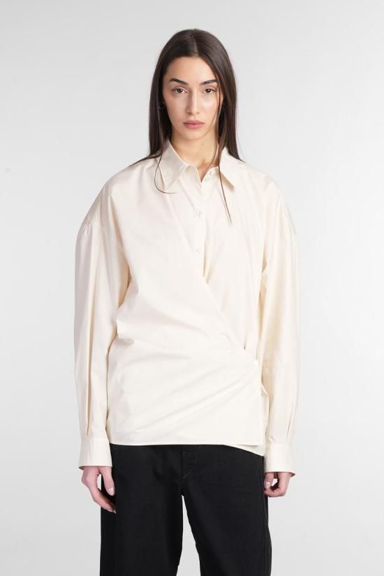 르메르(LEMAIRE) | 25 SS 그레이 포인트 칼라 셔츠 232646F109003 | 트렌비 르메르(LEMAIRE) | 25 SS  그레이 포인트 칼라 셔츠... 