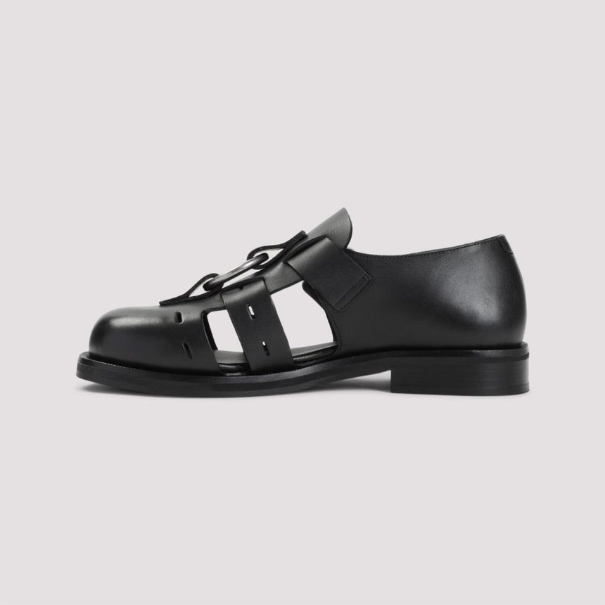 마틴로즈 Martin Rose Bondage Belt Sandals 57453BLK BLACK BLK BLACK - []