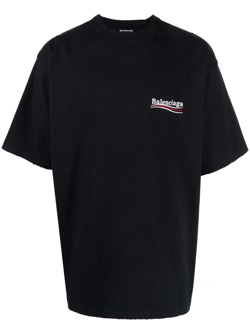발렌시아가 반팔 티셔츠 641675 TKVJ1 1070 Black