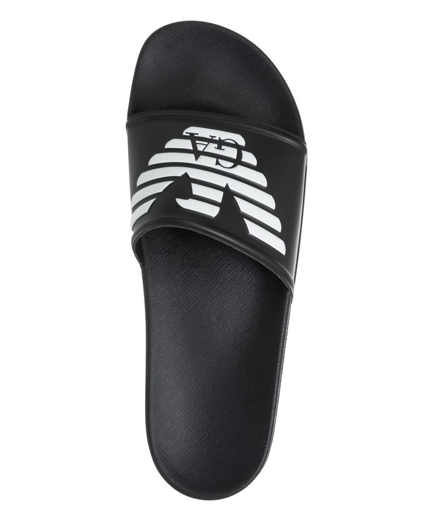 24SS 엠프리오 아르마니 Sliders 엠프리오 아르마니 스윔 웨어 in gomma XVPS08XN747A120