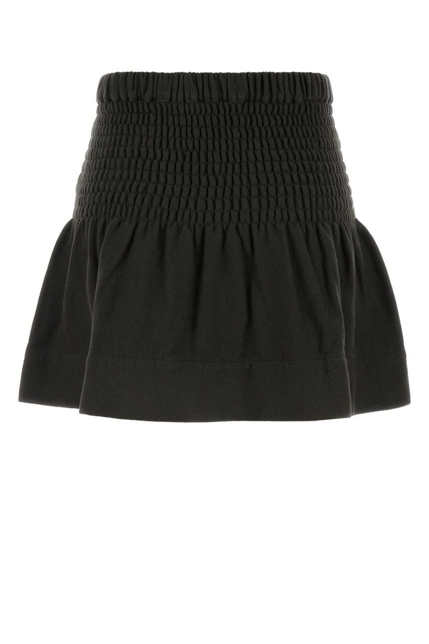25SS 이자벨마랑 Charcoal 코튼 Pacifica 미니 스커트 JU0146FCA1M07E 02FK