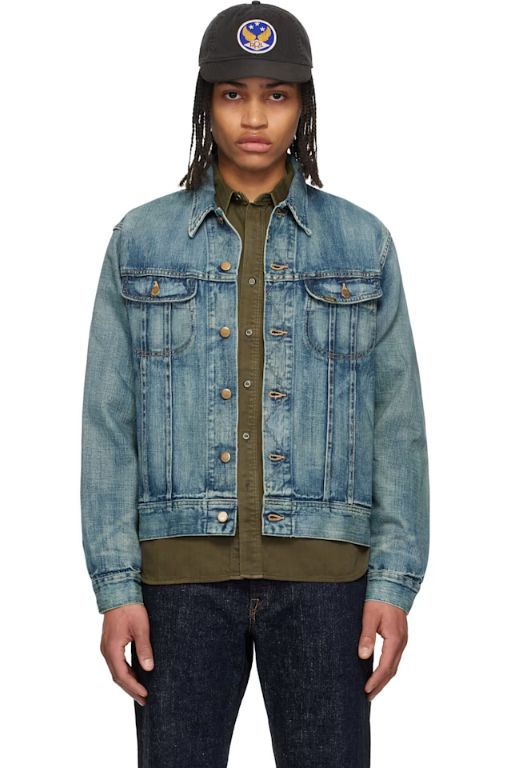 [더블알엘]Blue Lot 271 Denim Jacket 251435M177000