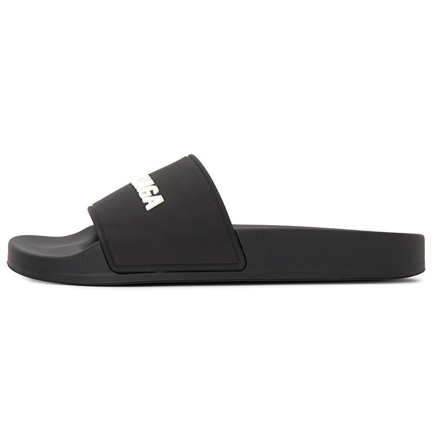 BALENCIAGA｜SLIPPERS (565547 W1S80 1006) Buy Balenciaga Wmns Pool Slides 'Black' - 565547 W1S80 1006
