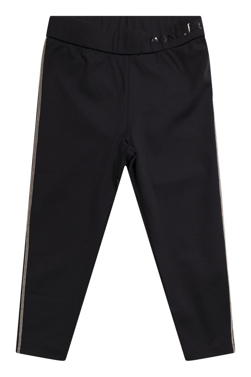 ボトムスその他 MONCLER FW21 LEGGINGS CON PATCH LOGO (2A00003 53064999) Moncler Technical Jacket with Logo Black – voilà.id