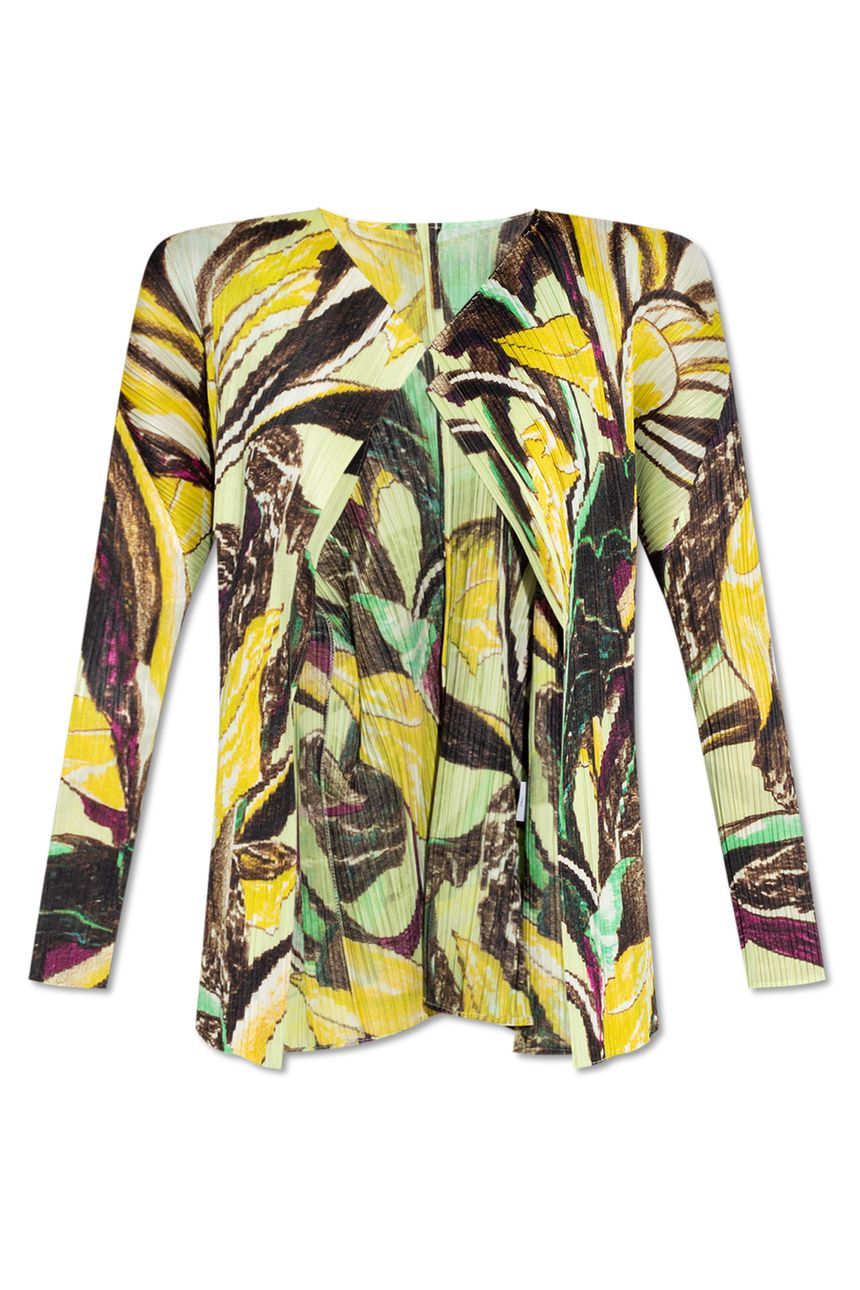 Conti PLEATS PLEASE 이세이미야케 Tardivo patterned 탑 PP46JO693065