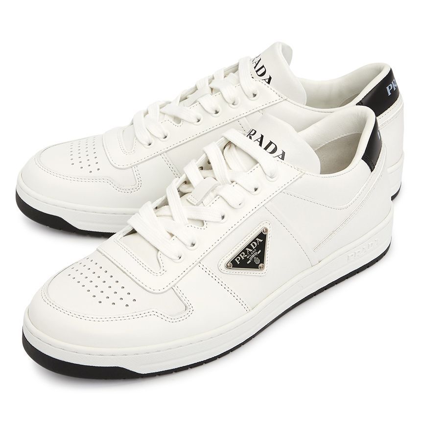 PRADA｜SNEAKERS (2EE364 3LJ6 F0964) Prada Downtown Triangle Logo Sneaker 2EE364 3LJ6 F0964