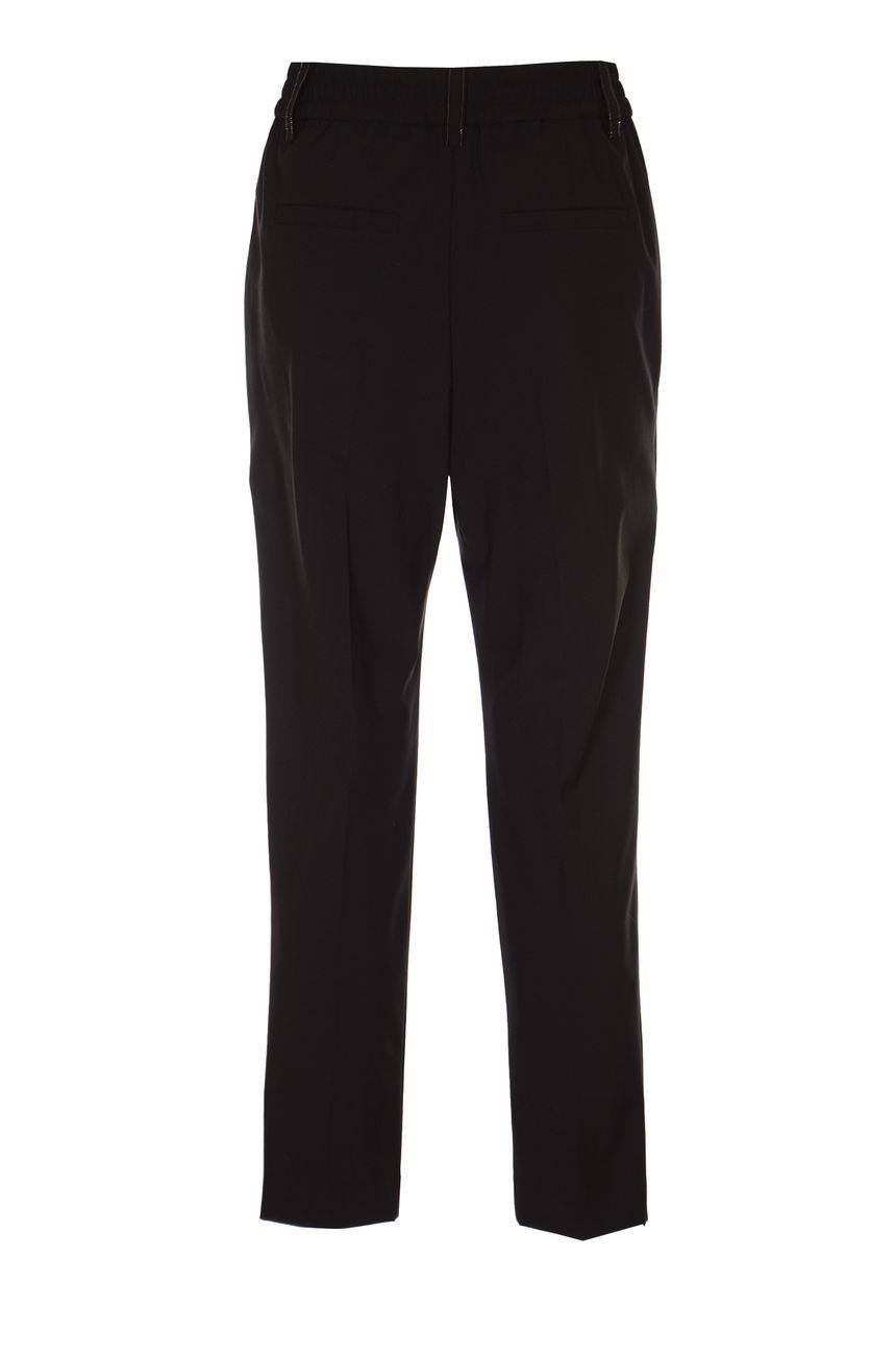 브루넬로 쿠치넬리 스트레이트 팬츠 M0W07P7811 C101 Black
