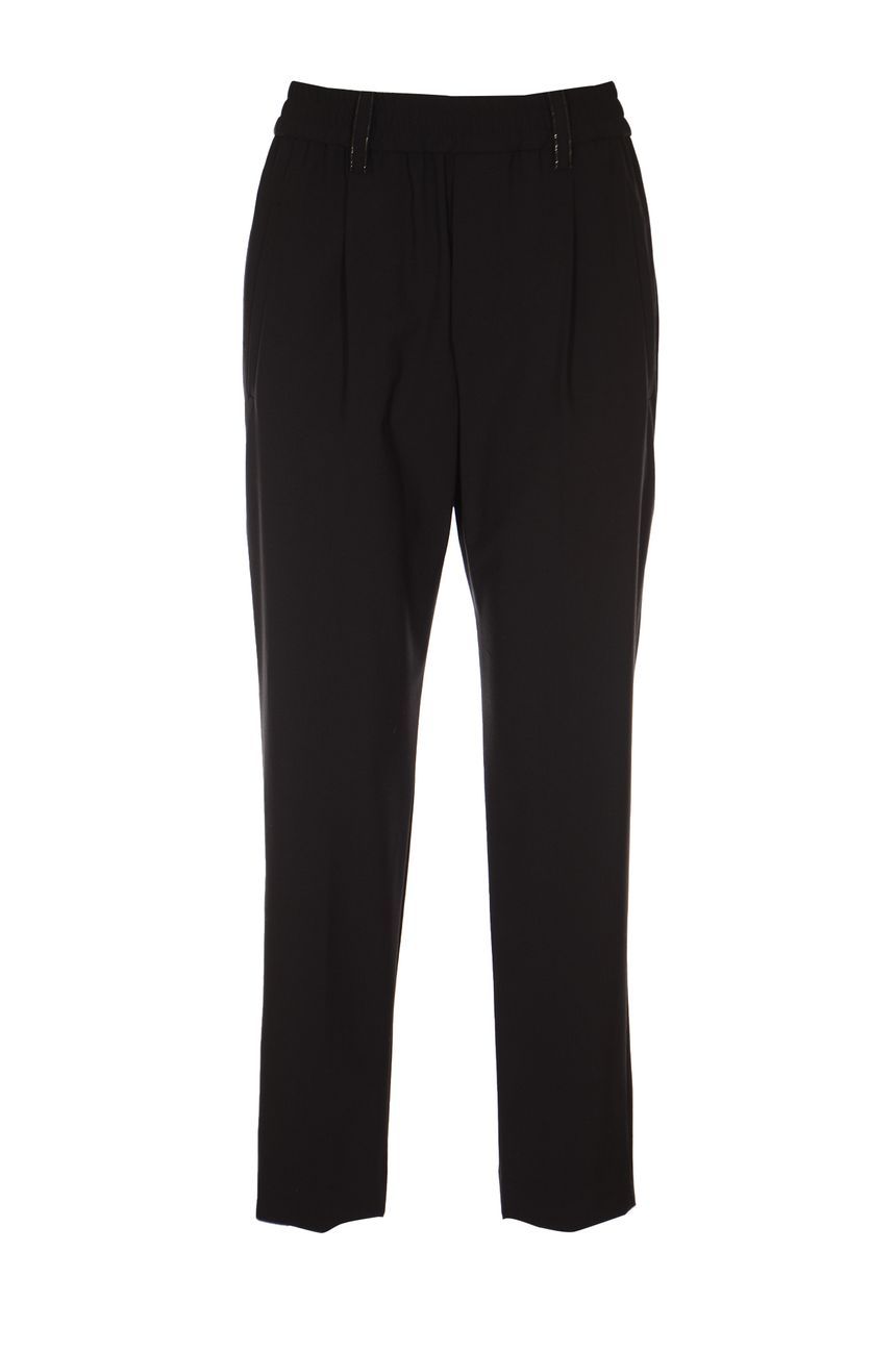 브루넬로 쿠치넬리 스트레이트 팬츠 M0W07P7811 C101 Black
