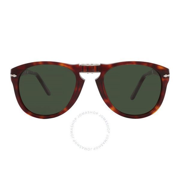 Persol 그린 파일럿 폴딩 유니섹스 공용 선글라스 PO0714 24/31 54