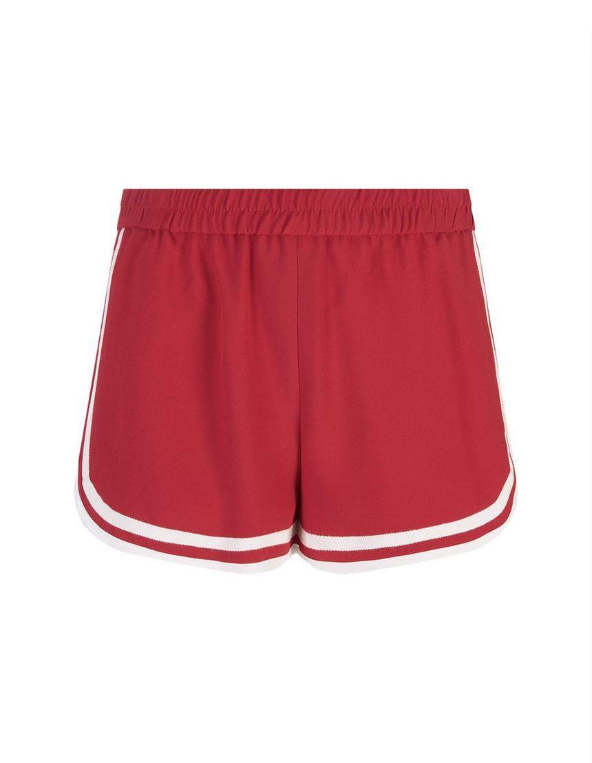 23SS 레드발렌티노 Pantaloncino 레드발렌티노 in misto viscosa 2R3RFI500W7NN1
