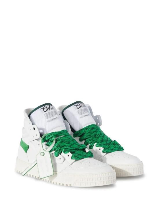 오프화이트 스니커즈 OMIA065S24LEA0050155 Green