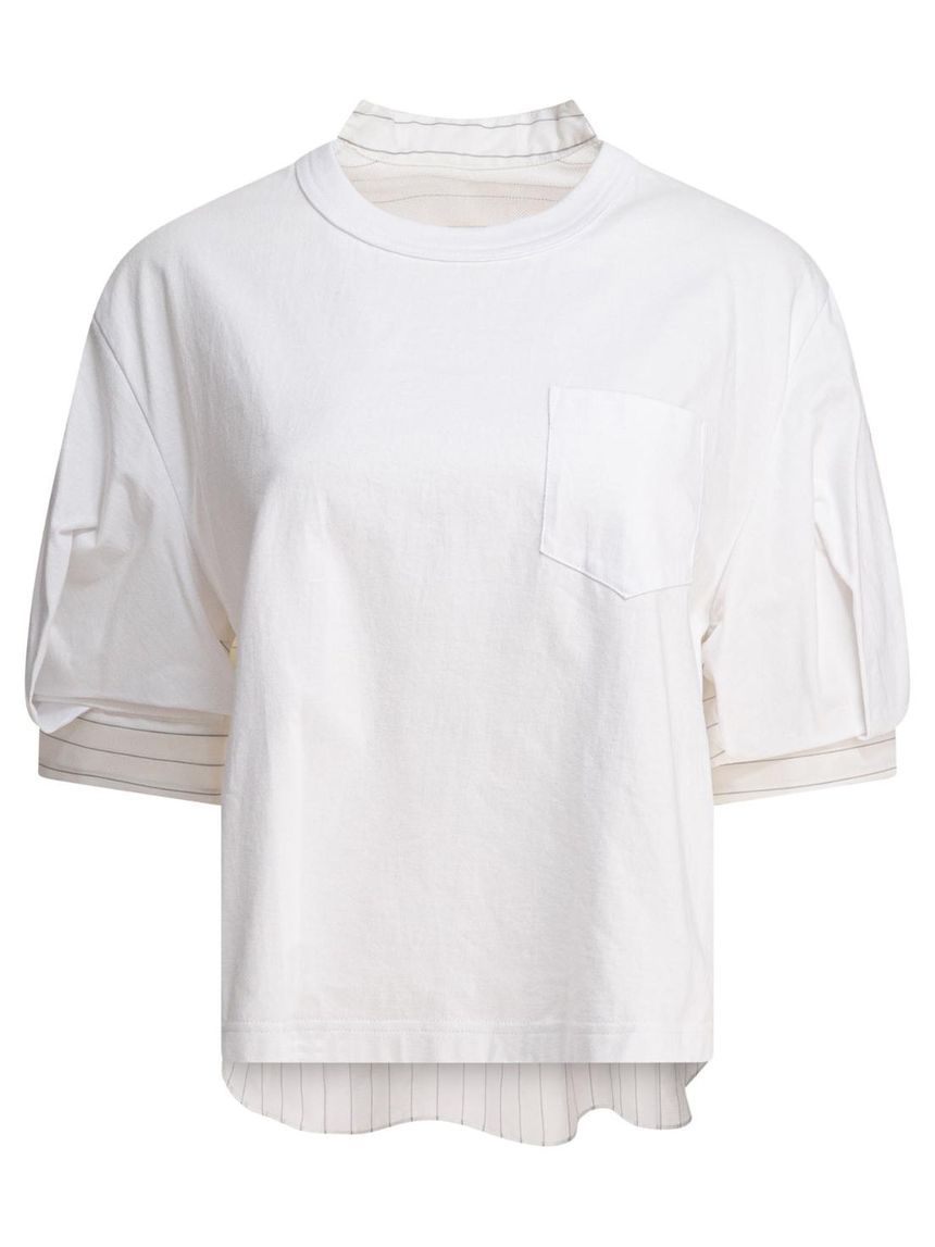 사카이(Sacai) | SCW241101 COTOTN T SHIRT | 트렌비
