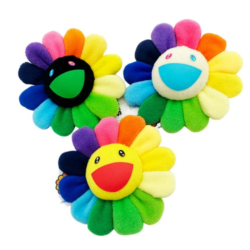 [25종] 카이카이키키 플라워 키체인 브로치 Kaikai Kiki Flower Keychain