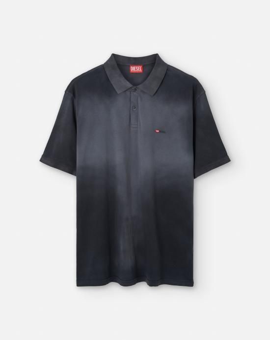 24FW 디젤 반팔 티셔츠 A169150PKAL 9XX Black