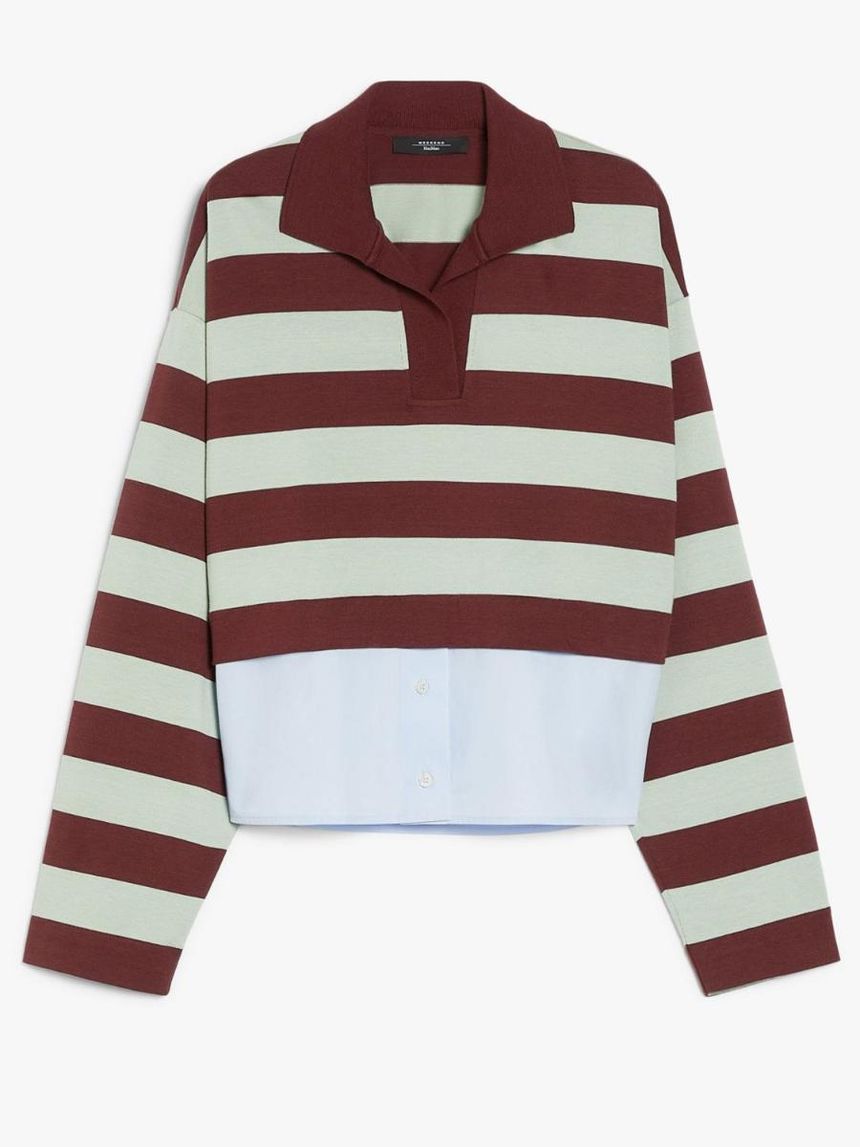 위켄드막스마라 Womans Polo Shirt Weekend Max Mara 2515951021600 Mint 009 []