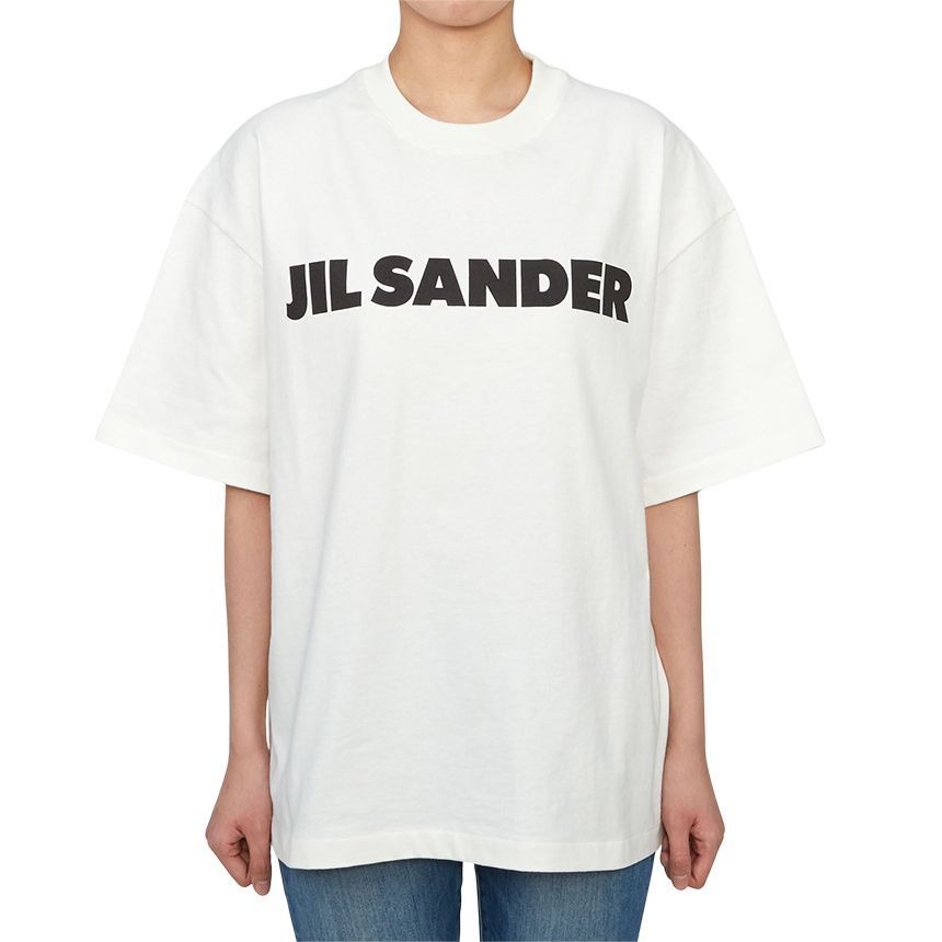 【カラー限定特価】JIL SANDER Tシャツ J03GC0137 J45148 Jil Sander Women's Short Sleeve T-Shirt J03GC0137 J45148 102
