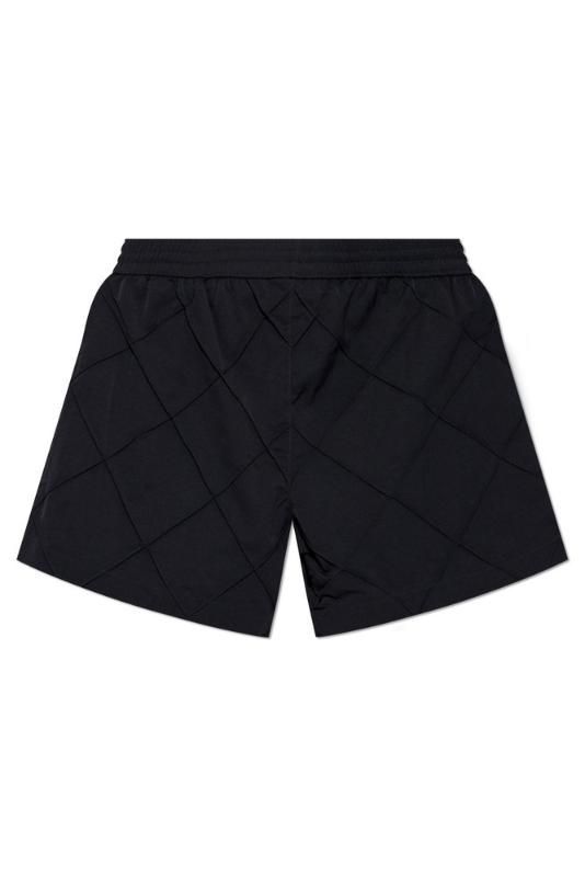 남성 Bottega Veneta Woven 디자인 수영 반바지 1000