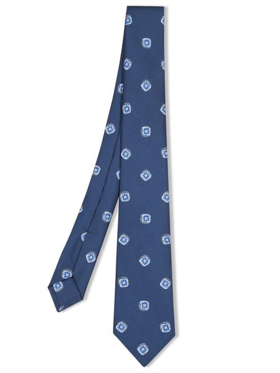 25SS 키톤 넥타이 UCRV C03L36 1 Blue