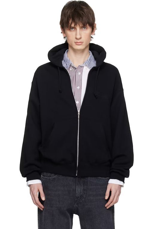 25 SS 와코마리아 블랙 파이트 클럽 집업 후드티 252948M202001