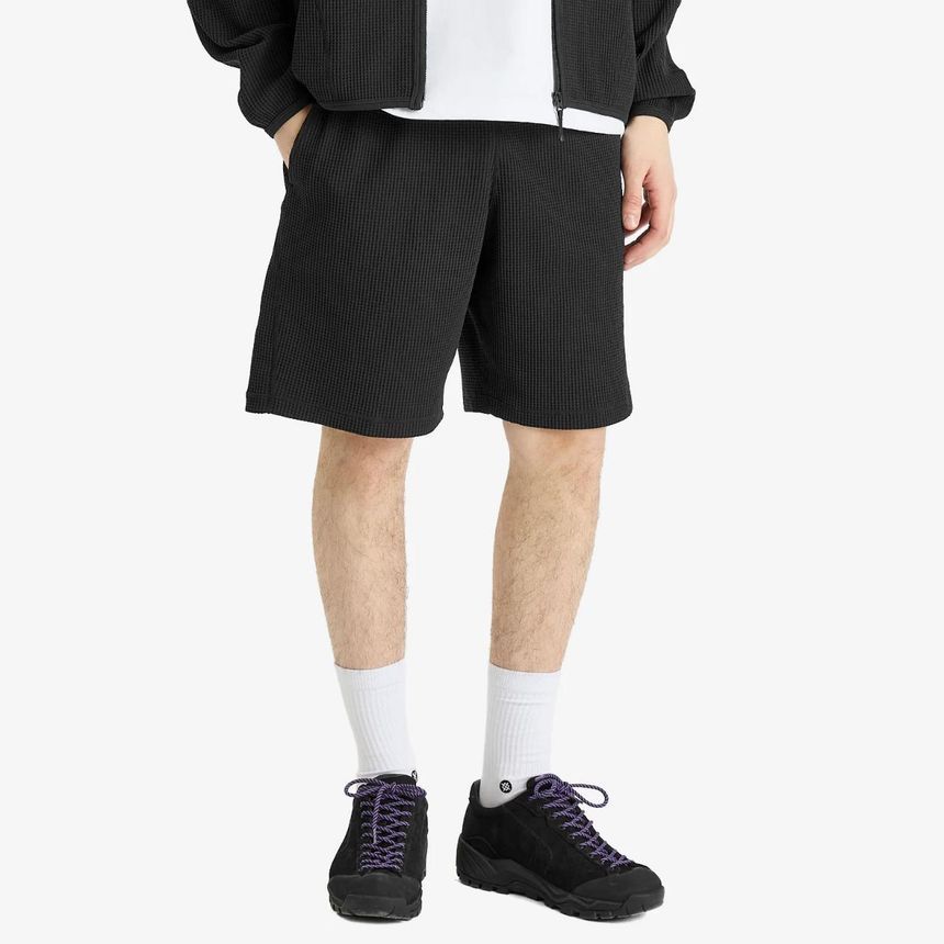 골드윈 Goldwin Waffle Light Shorts GL75176-BK