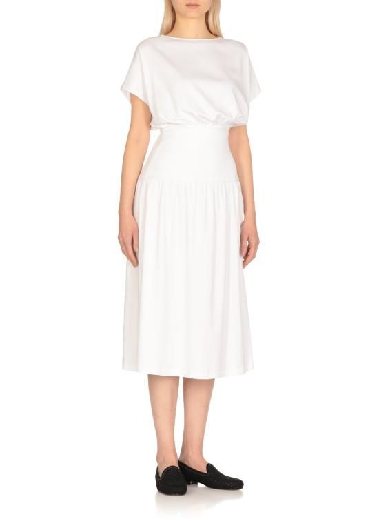 25SS 파비아나 필리피 미디 원피스 ABD275F638 L18021 White