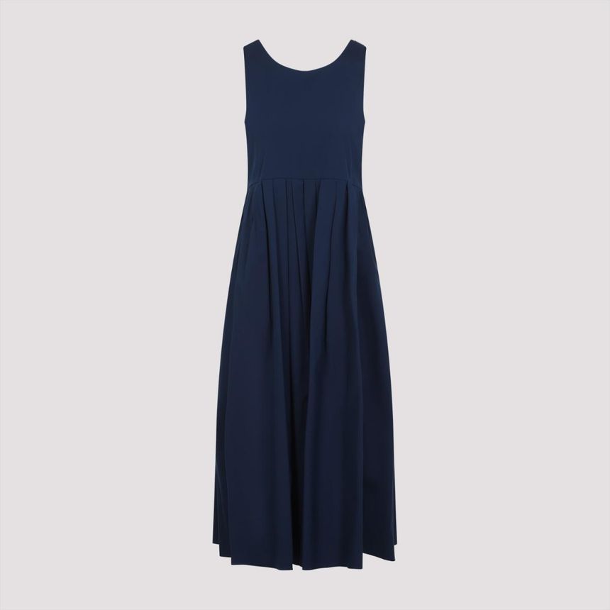 SS25 막스마라 2519221103600.10156-057 BLU Max Maras Moira SS Long Dress
