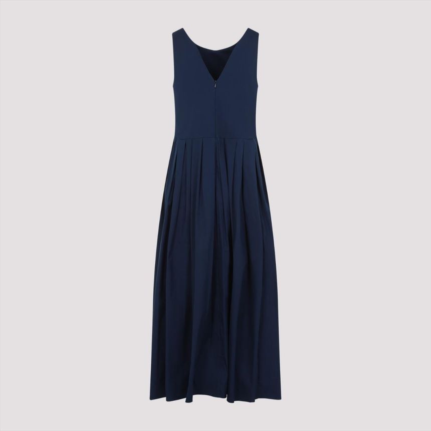 SS25 막스마라 2519221103600.10156-057 BLU Max Maras Moira SS Long Dress