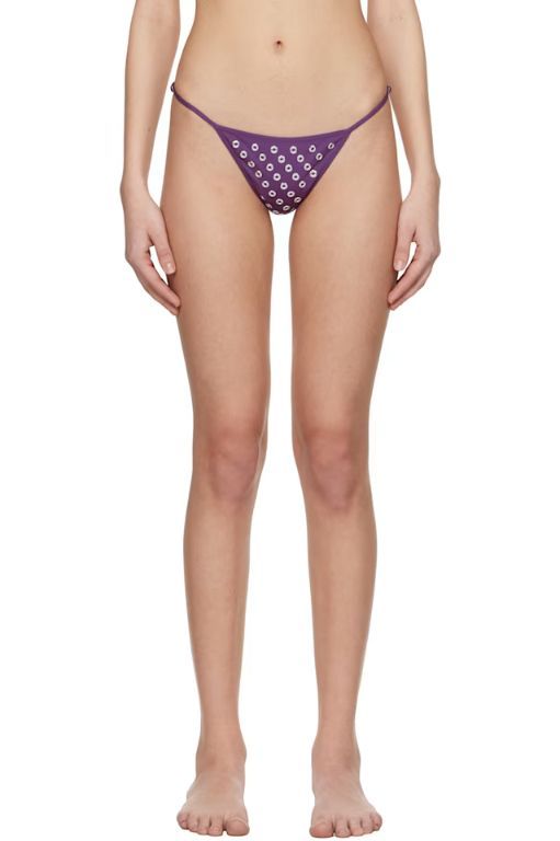 [GIMAGUAS]Purple Emily Bikini Bottom 251776F105001
