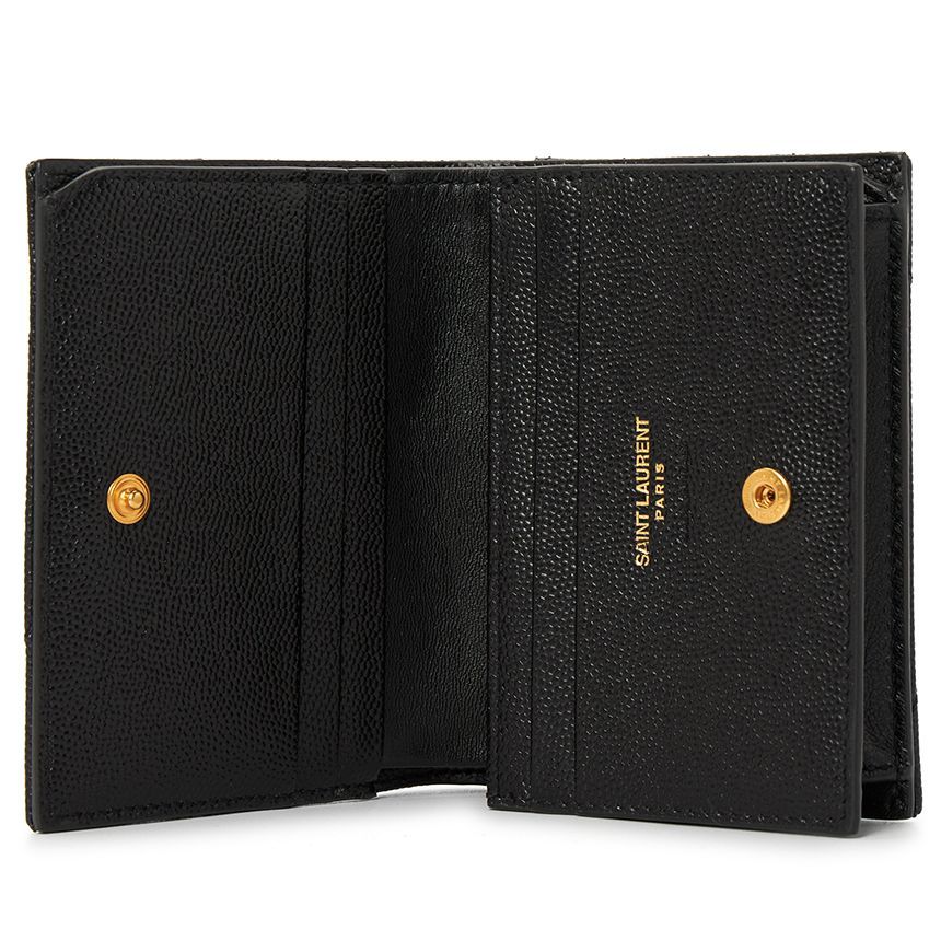 爆買いしたい Saint Laurent 668290 Holder Card Women's Matelassé Monogram 小物