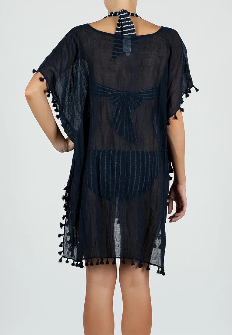 Seafolly BEACH EDIT-AMNESIA KAFTAN - 비치 액세서리 - 인디고 Seafolly
BEACH EDIT-AMNESIA KAFTAN - Beach accessory - indigo