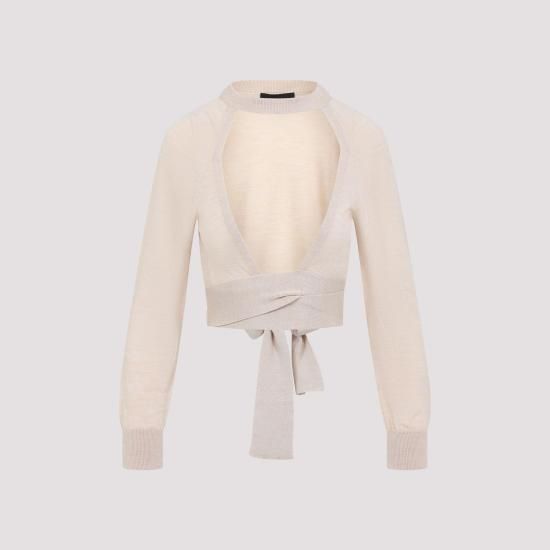 25SS 시몬로샤 스웨터 KMK20 0647 CAMEL NUDE NEUTRALS