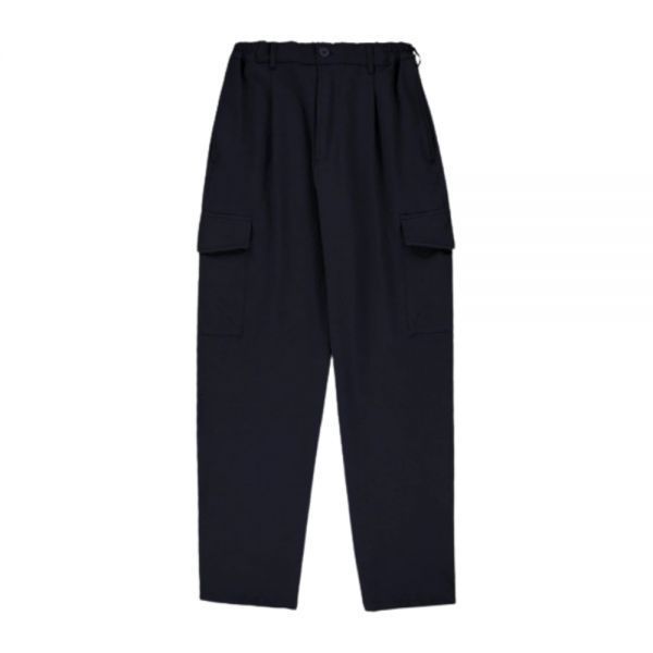 HOWLIN 하울린' 24 CARGO LOVER PANTS JAPANESE SEERSUCKER NAVY SEERSUCKER (시어서커 팬츠)