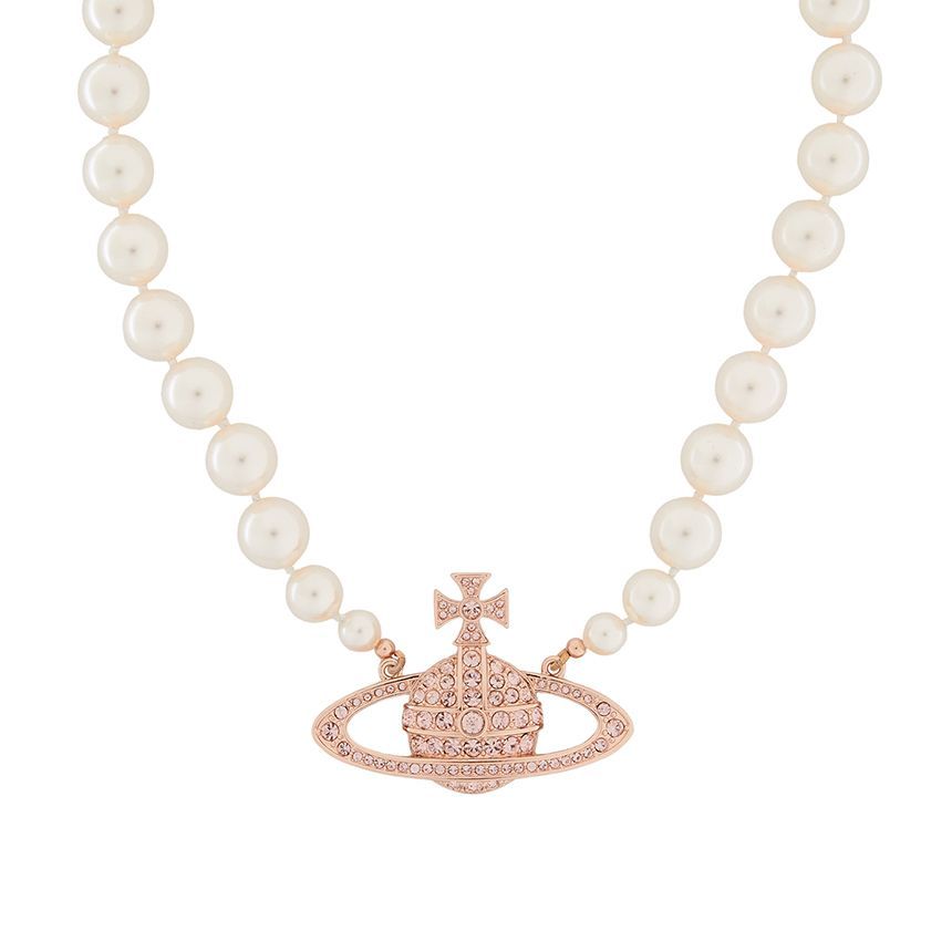 ★Vivienne Westwood★ One Row Pearl Bath Relief Necklace Pla Vivienne Westwood One Row Pearl Bath Relief Women's Choker