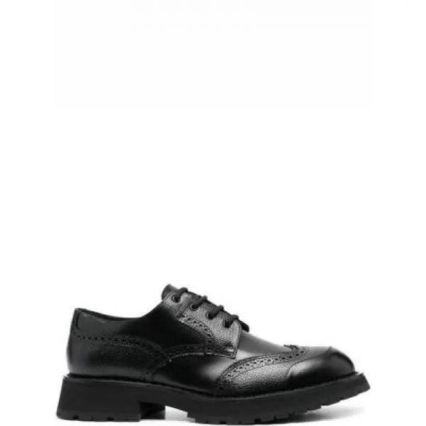 ALEXANDER MCQUEEN 알렉산더맥퀸 펑크 더비 로퍼 블랙 727825WHSWL1000