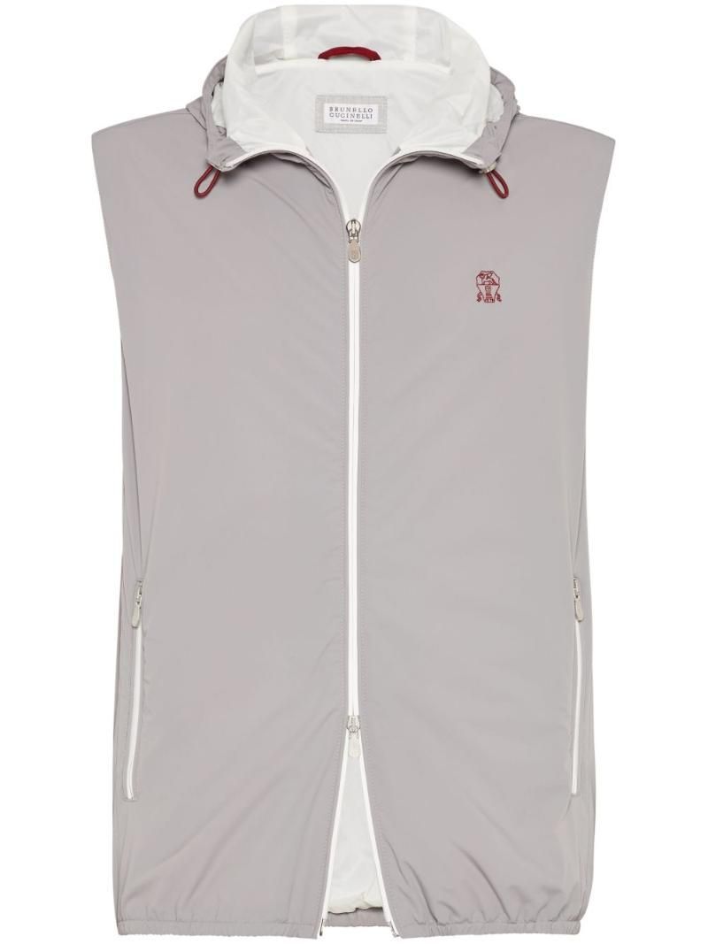 브루넬로 쿠치넬리 NYLON 다운 VEST MM49A7450GC1704