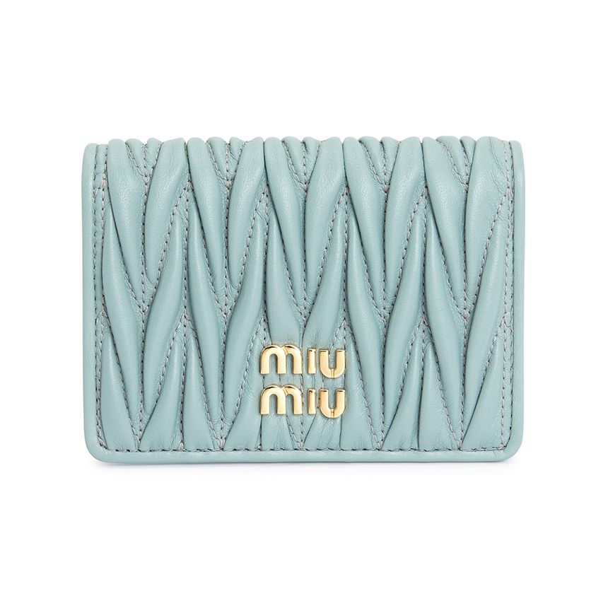 Miu Miu Matelasse Women's Card Holder 5MC103 AFPP F0035
