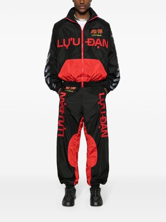 LUU DAN 자켓 MJ018WNS BLACKRED