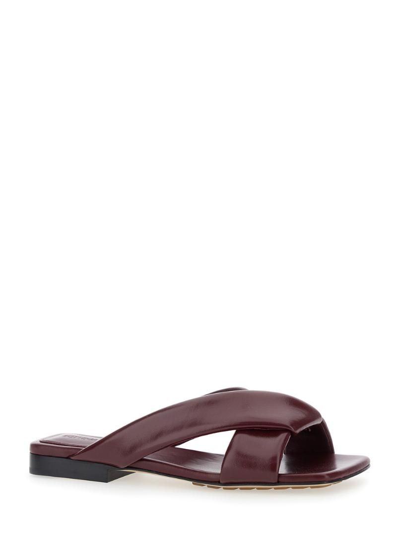 BOTTEGA VENETA 플랫 뮬 샌들 쿠션 럭스 827569V3H902240