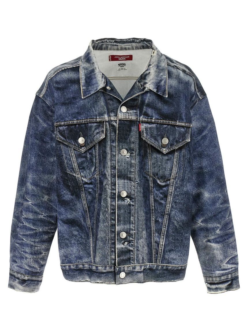 준야 와타나베 Junya Watanabe x Levis denim effect jacket Blue WOJ9111 []