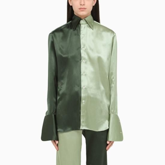 23SS 우에라 블라우스 N1009ASI XE WOERA MG 323 green