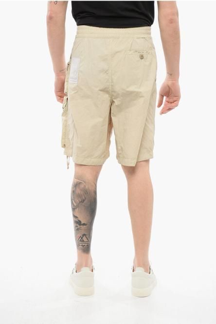 [NB22] 텐씨 남성 숏팬츠 Solid Color Nylon Cargo Shorts 650627