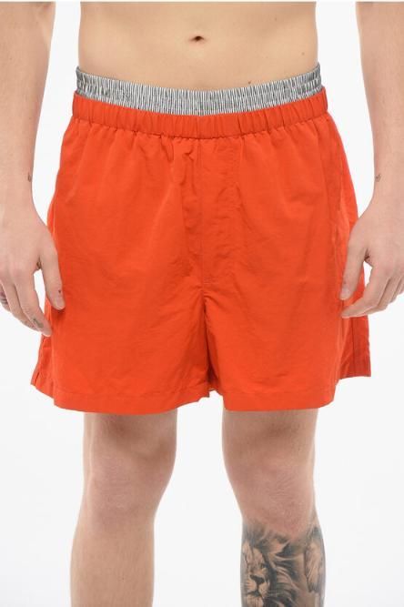 [NB22] 보테가 베네타 남성 수영복 Swimshorts with Double layered Detail 629267